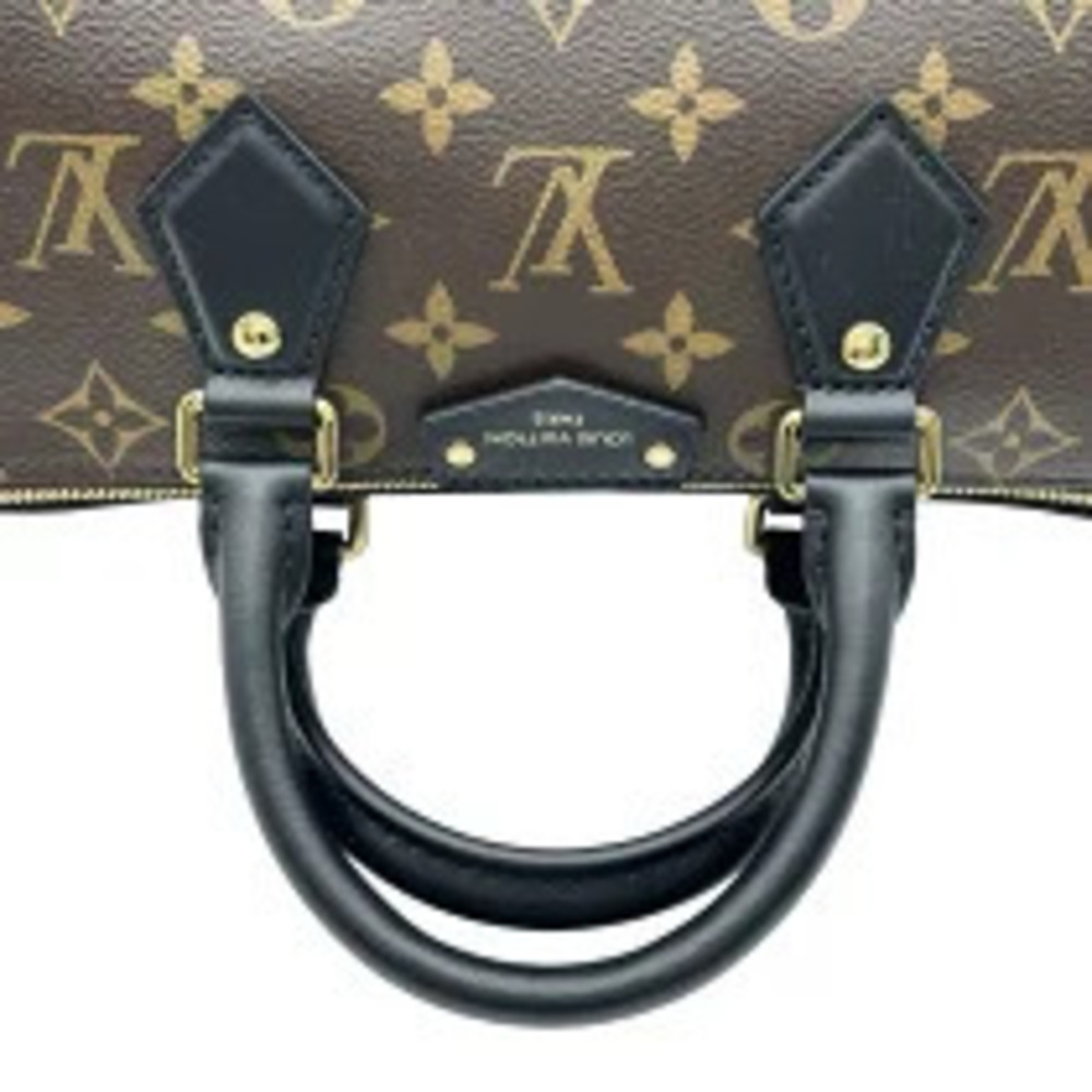 Louis Vuitton Speedy Trunk Brown Monogram Reverse Shoulder Bag - Picture 11 of 13